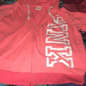 VS PINK zip up